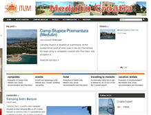 Tablet Screenshot of medulin-croatia.com